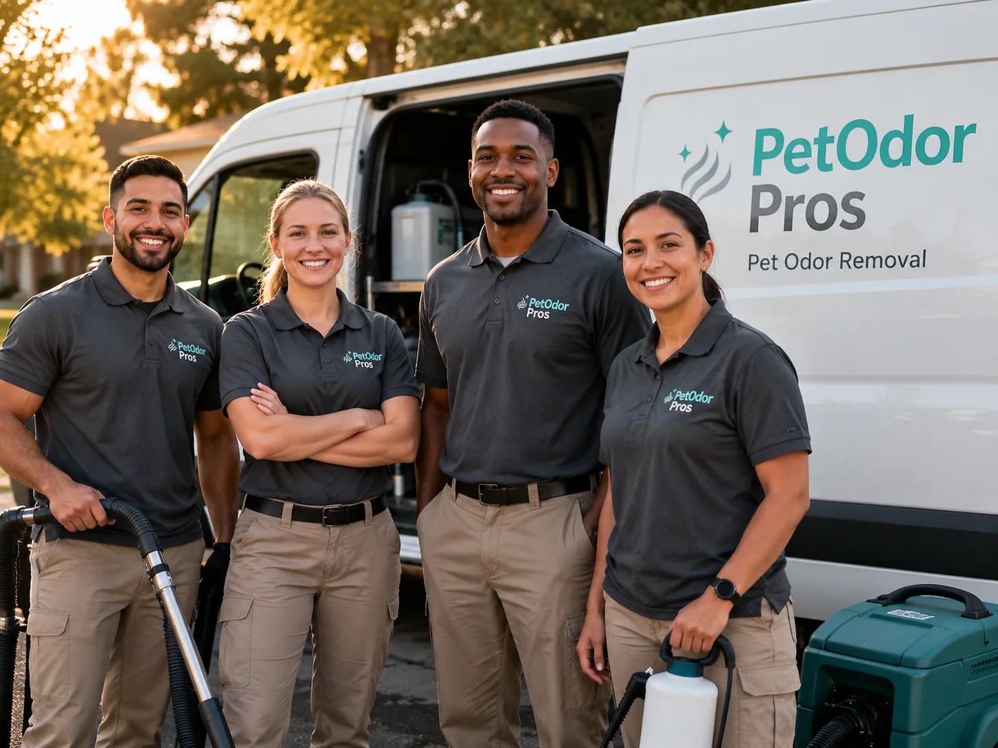 Pet Odor Removal team serving Bowie, TX